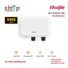 Bộ phát Wi-Fi 6 ngoài trời Ruijie RG-AP680(CD) 2402Mbps, IP68, cổng quang SFP