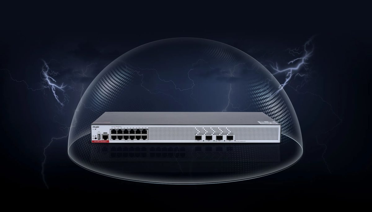 RG-CS83-12GT4XS-P chống sét 10 kV trên cổng mạng