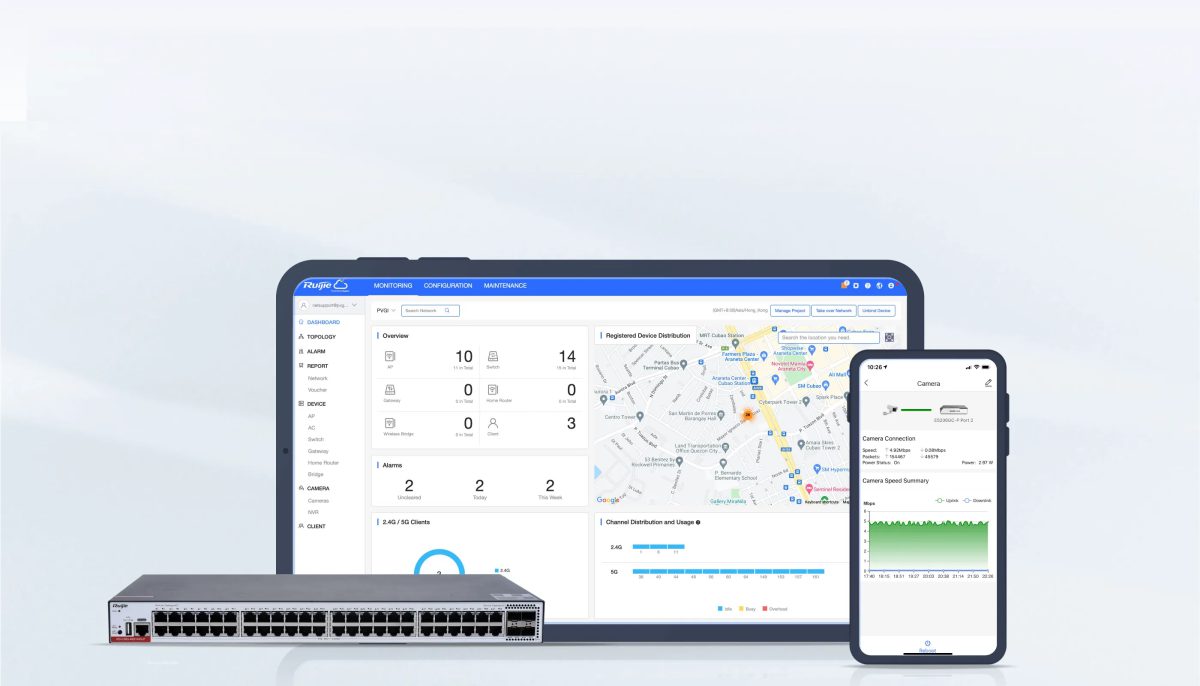 Quản lý RG-CS83-48GT4XS-P trên Ruijie Cloud