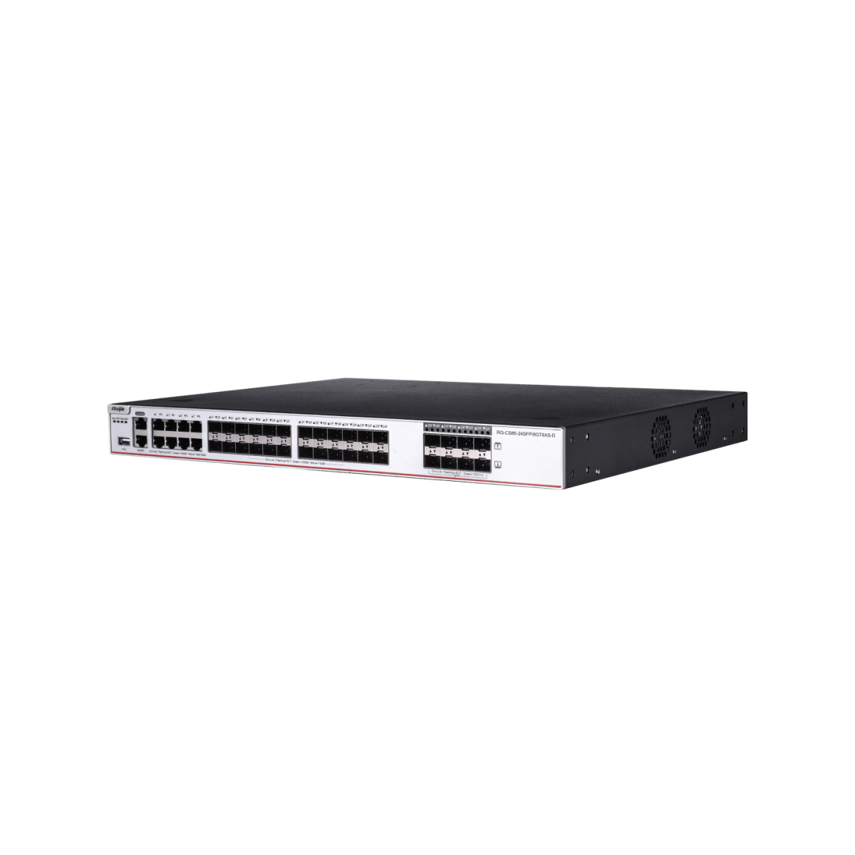RG-CS85-24SFP/8GT8XS-D nhìn nghiêng