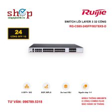Switch lõi Layer 3 Ruijie RG-CS85-24SFP/8GT8XS-D 24 cổng SFP, 8 SFP+ 10G