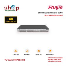 Switch lõi Layer 3 Ruijie RG-CS85-48SFP4XS-D 48 cổng SFP, 4 cổng SFP+ 10G