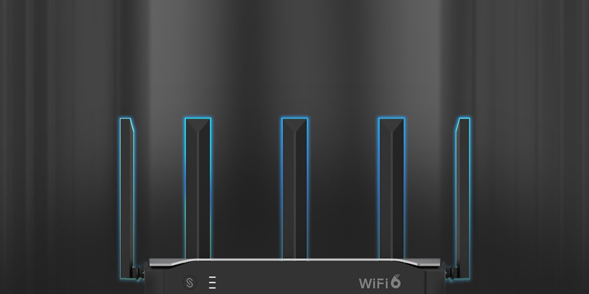 5 ăng-ten Wi-Fi 6 của RG-EG105GW-X