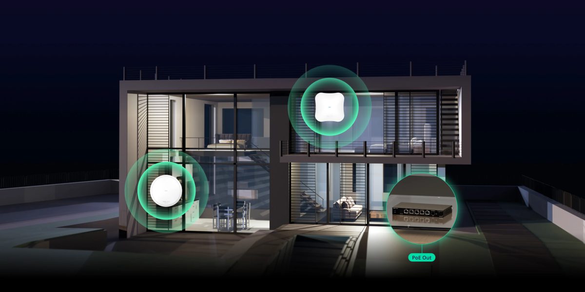 Phủ mạng 2.5G khắp ngôi nhà với router RG-EG406XS-P và AP Reyee