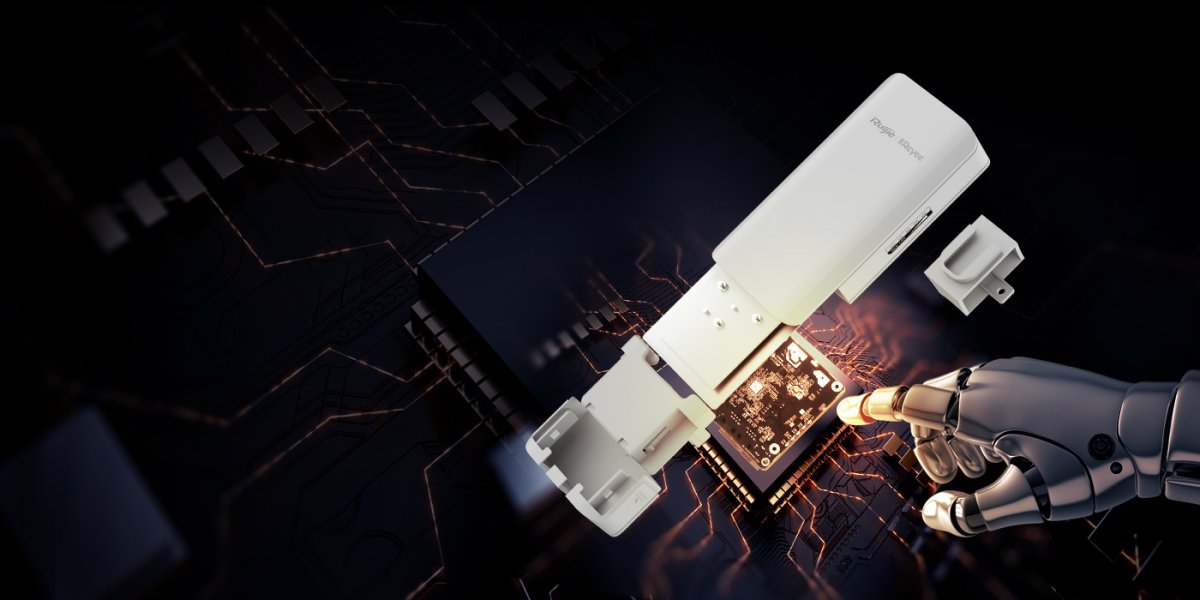 Bo mạch và chip 5GHz bên trong RG-EST310 V2