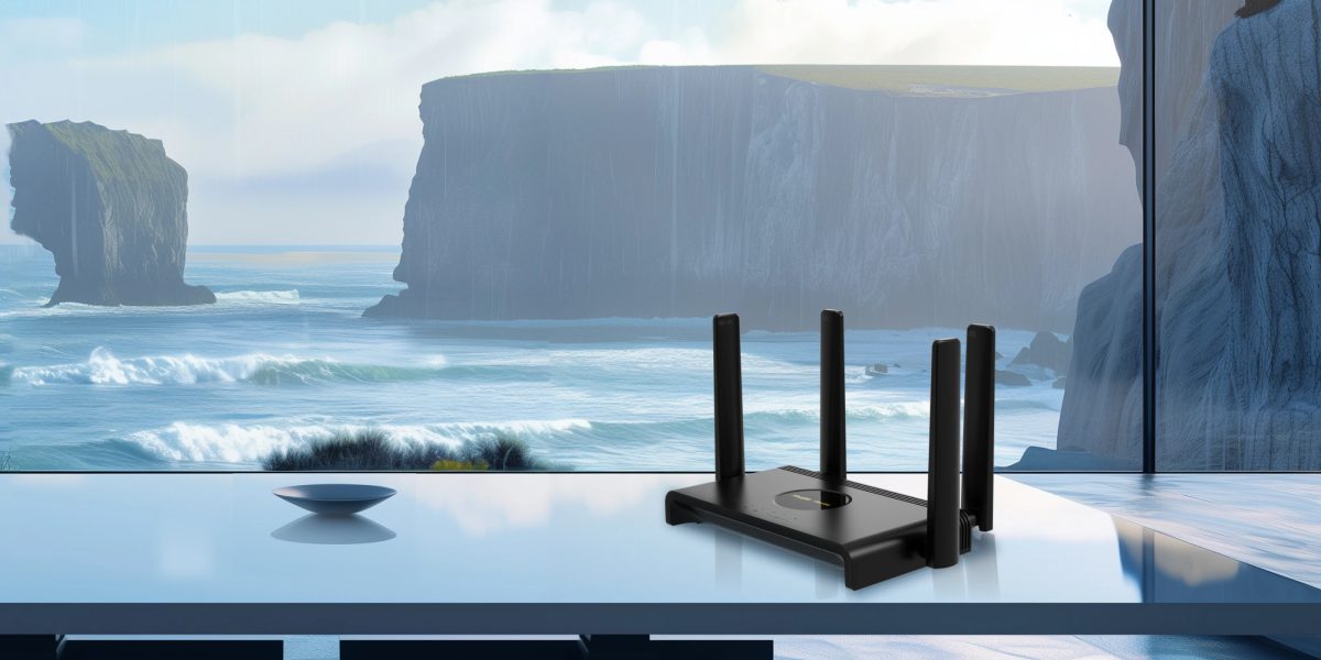 Bộ phát Wi‑Fi 4G LTE Ruijie Reyee RG-EW300T với 4 ăng-ten
