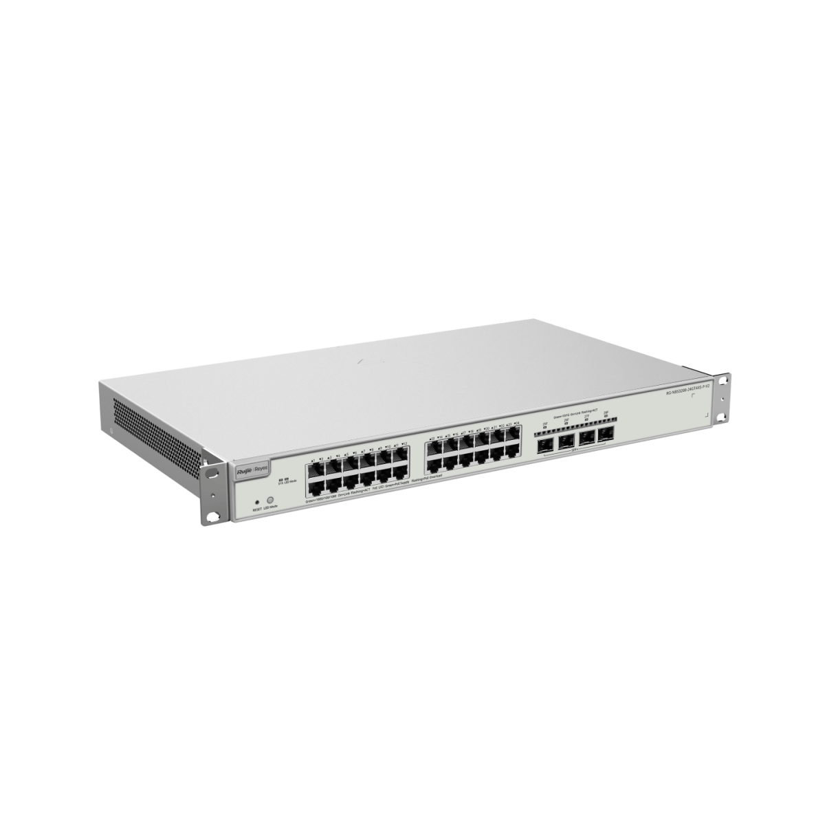 Switch Ruijie Reyee RG-NBS3200-24GT4XS-P-V2 nhìn nghiêng