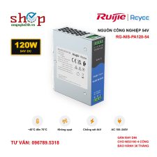 Nguồn công nghiệp Ruijie Reyee RG-NIS-PA120-54 120W 54V DC gắn ray DIN