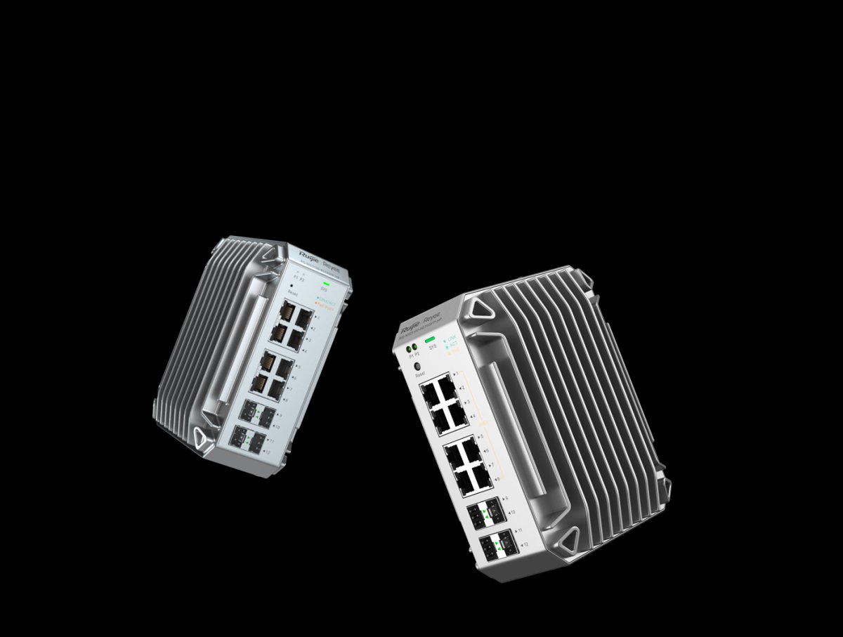 Switch công nghiệp Ruijie Reyee dòng NIS3100 vỏ hợp kim nhôm