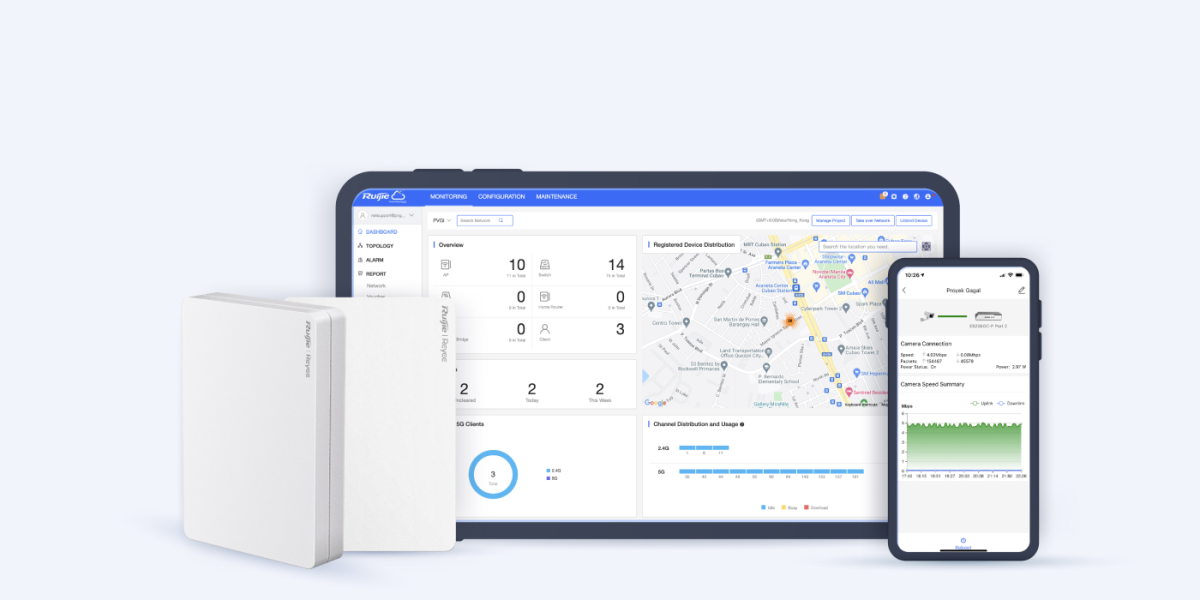 Quản lý RG-RAP1260 trên nền tảng Ruijie Cloud