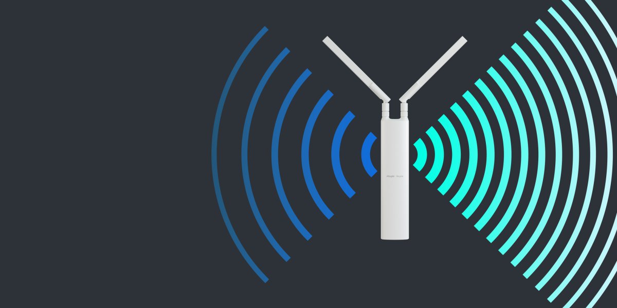RG-RAP52-OD phát sóng Wi‑Fi băng tần kép