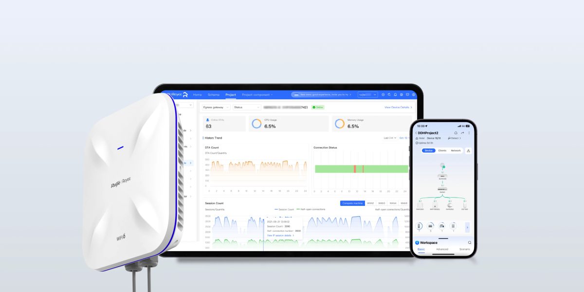 Quản lý RG-RAP6260(G) trên nền tảng Ruijie Cloud