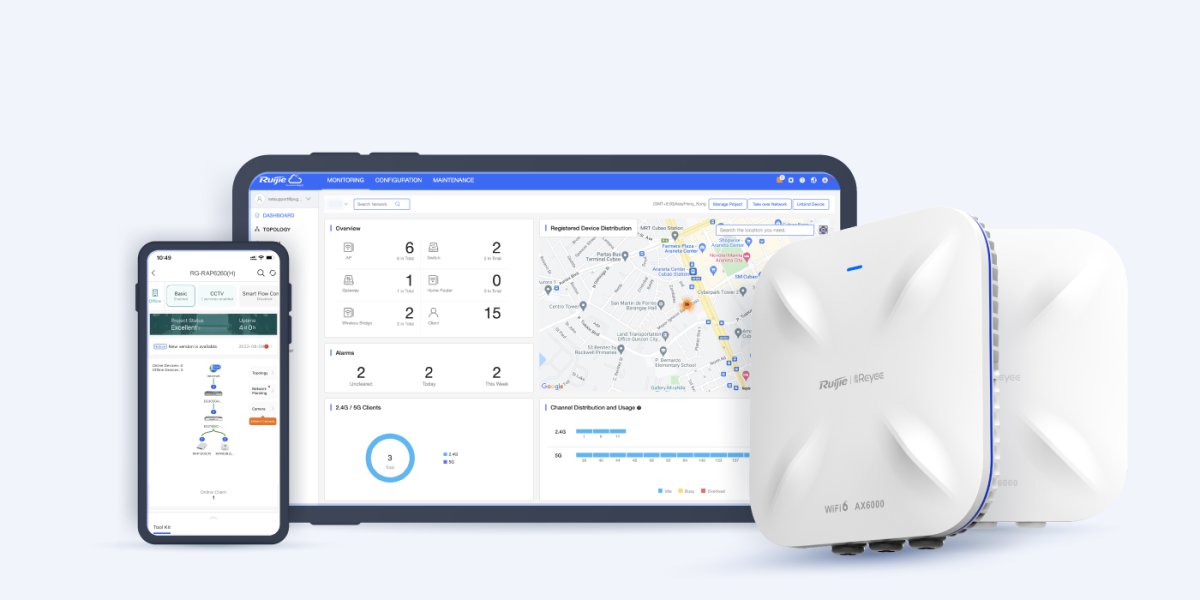Quản lý RG-RAP6260(H) trên nền tảng Ruijie Cloud