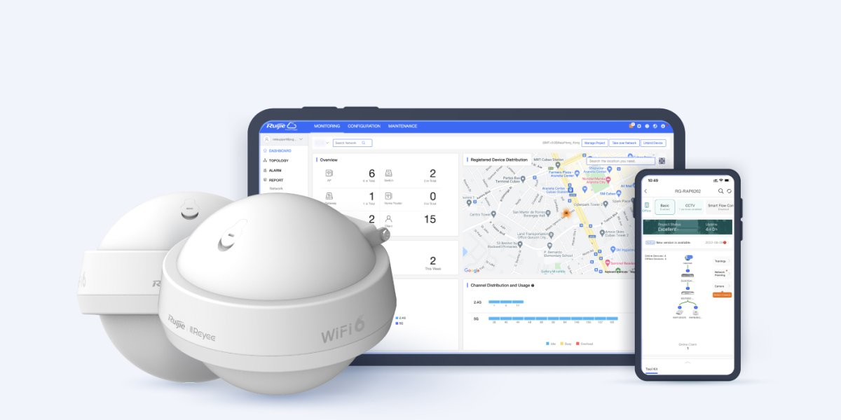 Quản lý RG-RAP6262 trên nền tảng Ruijie Cloud