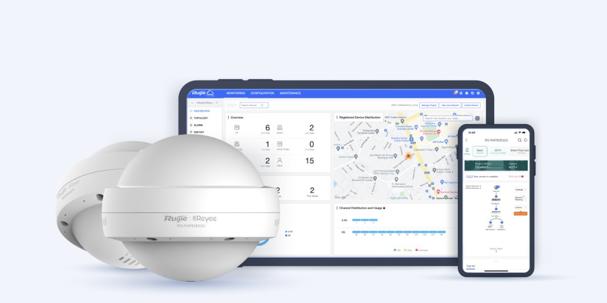 Quản lý RG-RAP6262(G) trên nền tảng Ruijie Cloud