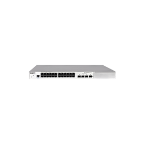 Mặt trước Ruijie RG-S2928G-E V3: 24 cổng Gigabit, 4 cổng SFP
