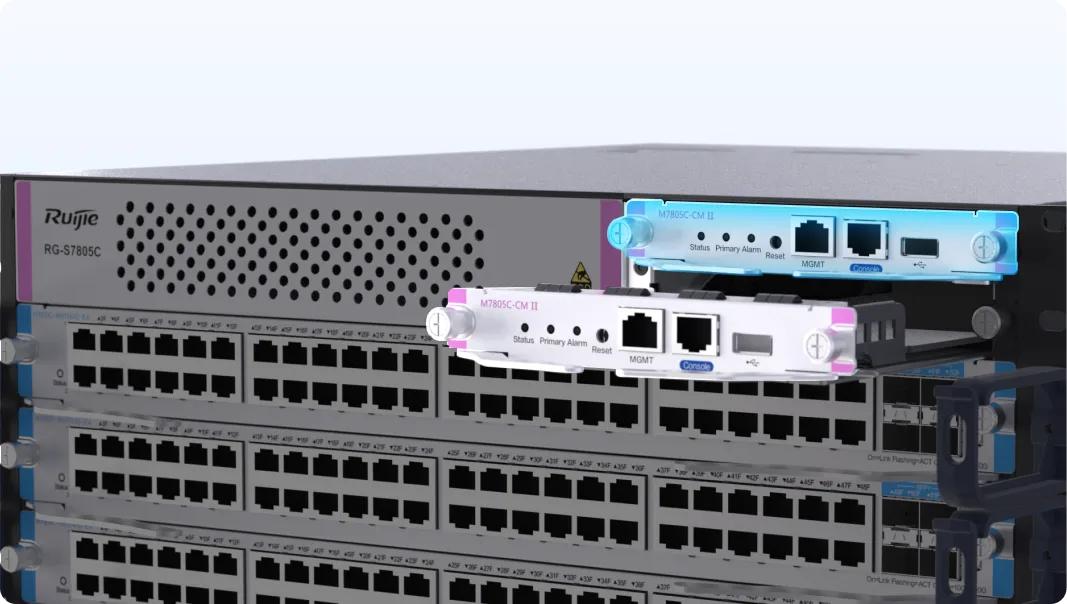 Hai supervisor RG-S7805C chạy dự phòng