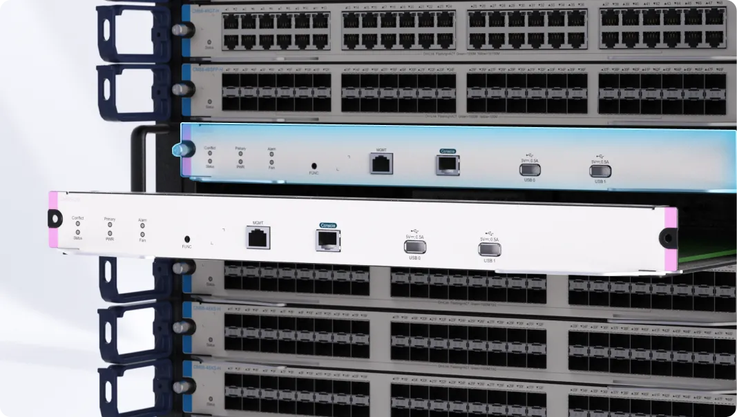 Hai supervisor RG-S7808C chạy dự phòng