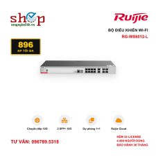 Bộ điều khiển Wi-Fi Ruijie RG-WS6012-L 10Gbps, quản lý tới 896 AP, 2 cổng 10G SFP+