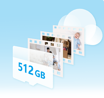 Lưu video trên thẻ nhớ hoặc đám mây