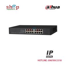 Switch Dahua DH-PFS3016-16GT 16 cổng Gigabit