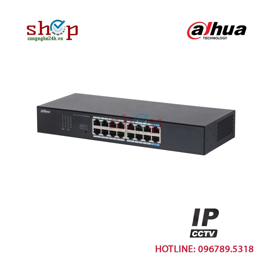 Switch Dahua DH-S3016-16GT 16 cổng Gigabit