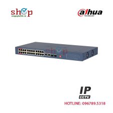 Switch PoE Dahua DH-CS4226-24ET-240 26 cổng (24 PoE) 240W quản lý Cloud