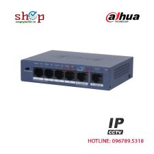 Switch PoE Dahua DH-S3006-4ET-36 6 cổng (4 PoE) 36W